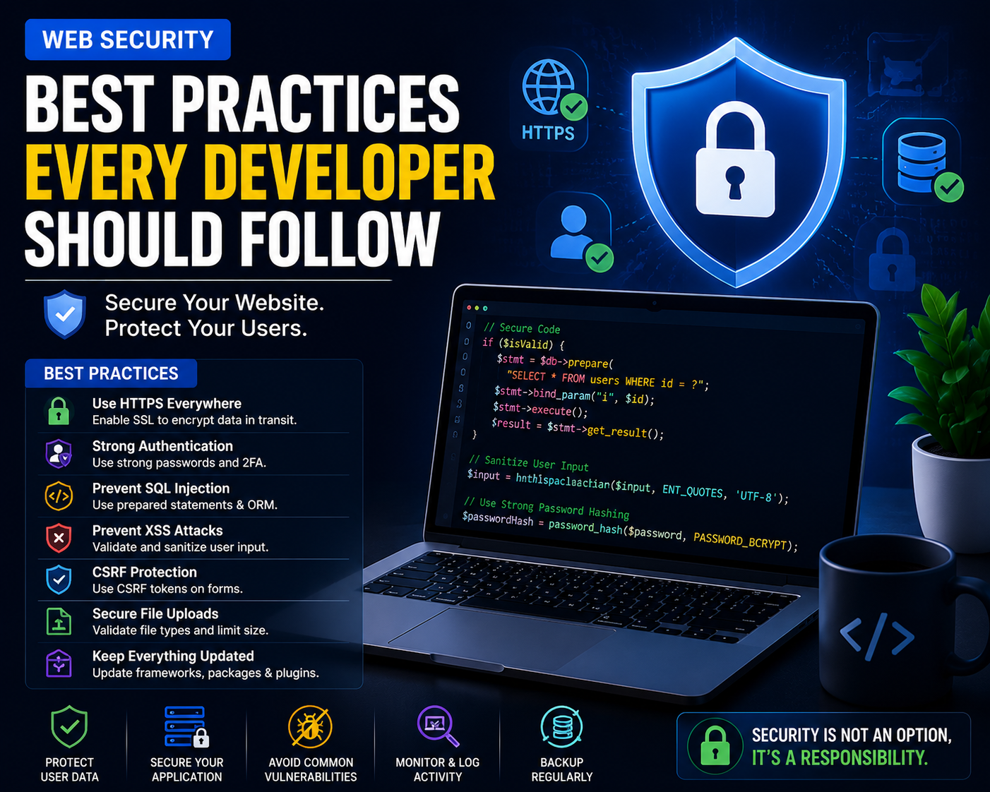 Web Security Best Practices Every Developer Should Follow